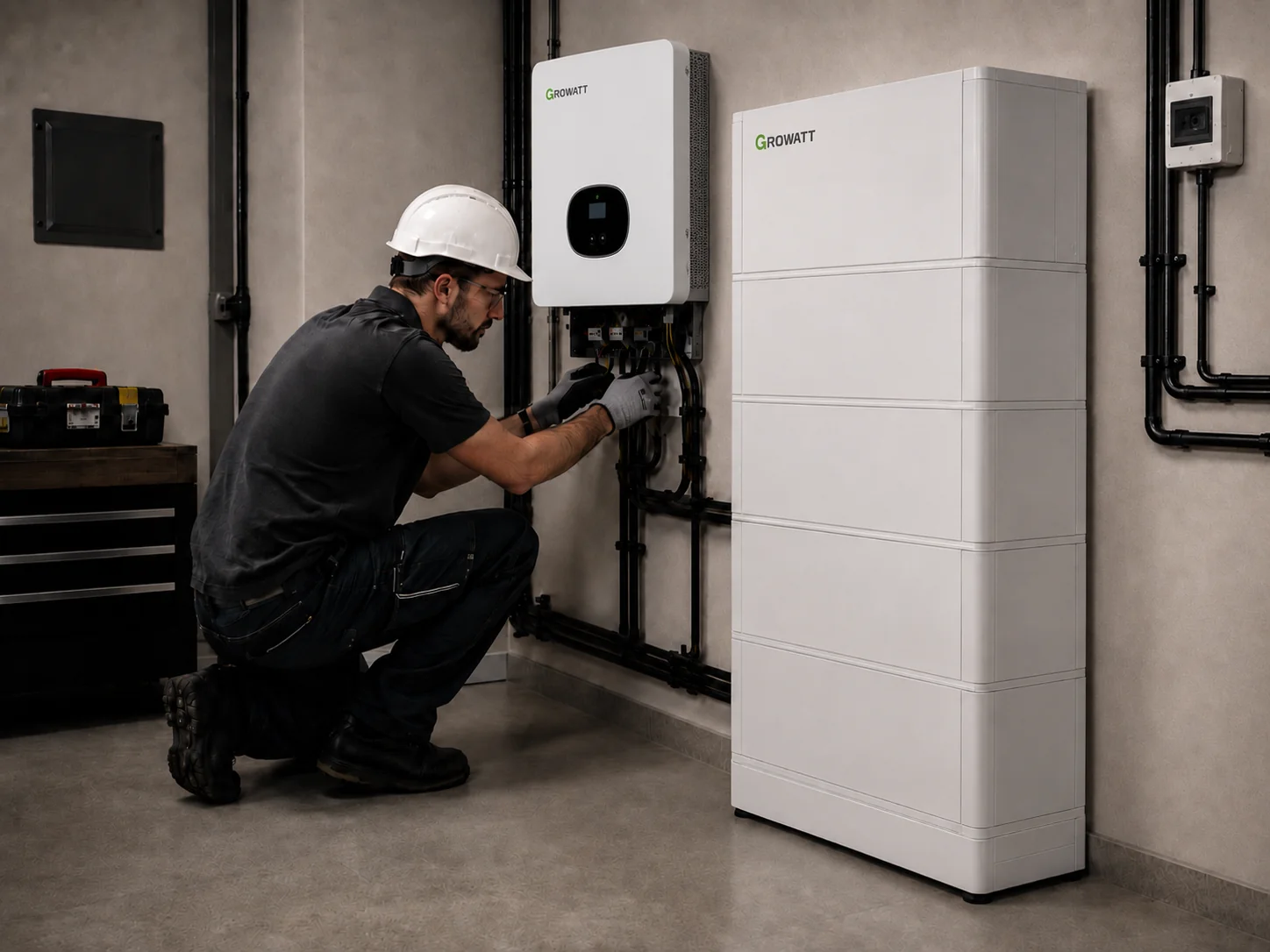 Batteriespeicher Growatt